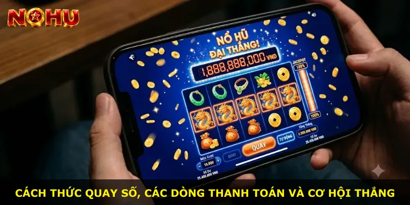 Cách thức quay số, các dòng thanh toán và cơ hội thắng