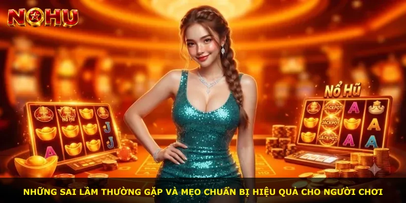 Những sai lầm thường gặp và mẹo chuẩn bị hiệu quả cho người chơi